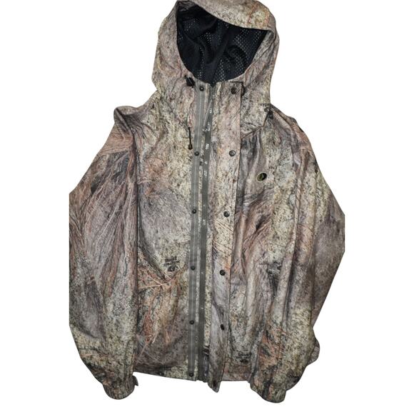 Mossy Oak Break-Up Camo Insulated Hunting Jacket Men’s Size Large Hooded - Picture 4 of 8